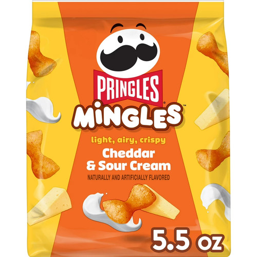 Pringles mingles cheddar - pringles, and