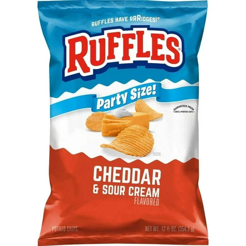 Ruffles cheddar sour - &,